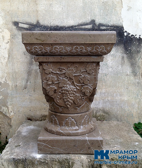 Мраморная урна Урна из мрамора